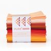 Art Gallery Fabrics Harvesting 22Pc Pure Solids Cotton Fabric Quarter Bundle