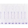 Creative Impressions 9 x 6 Embroidery Stitch Templates 4pk