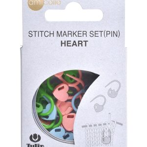 Tulip Stitch Marker Set 15 Pack Heart - 1