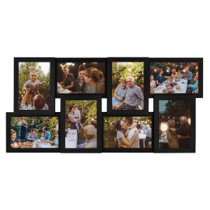 MCS Black 8 Photo Dimensional Collage Frame - 1