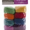 Dimensions 2.8oz Feltworks Rainbow Wool Roving Value Pack