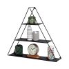 Honey Can Do Three Tiered Traingle Decorative Shelf