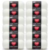 Red Heart Super Saver Jumbo 744yds Acrylic Worsted Yarn 12 Bundle