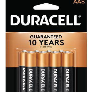 Duracell Coppertop Alkaline AA 8pc - 1