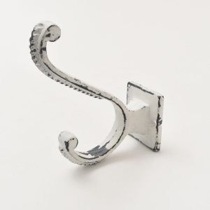 Dritz Home Metal Traditional Wall Hook White - 1
