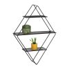 Honey Can Do Three Tiered Diamond Shape Shelf