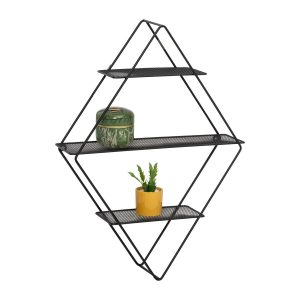 Honey Can Do Three Tiered Diamond Shape Shelf - 1