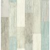 RoomMates Wallpaper Coastal Weathered Plank