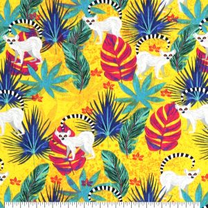 Jungle Allover Super Snuggle Flannel Fabric