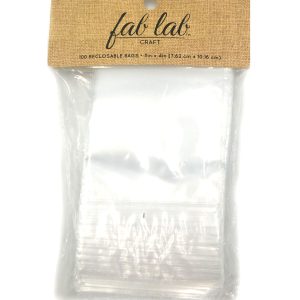 Reclosable Storage Bags 3X4 100 Pkg - 1