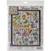 Design Works 12 x 16 ABC Animals Counted Cross Stitch Kit