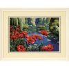 Dimensions 16x 11 Lakeside Poppies Needlepoint Kit