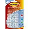 Command 44ct Clear Decorating Clips   Strips