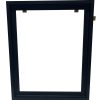 16 x 20 Black Canvas Float Frame by Place   Time