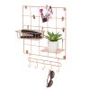 Honey Can Do 8pc Wire Wall Grid Copper