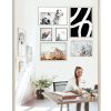 24 x 36 White Bullnose Poster Frame by Place   Time