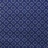 18 x 21 Blue Geometric Cotton Fabric Quarter 1pc by Keepsake Calico