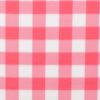 Pink Gingham Blizzard Fleece Fabric