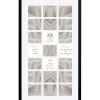 15 x 31 Matted to 4 x 4 Black 21 Photo Collage Frame by Place   Time
