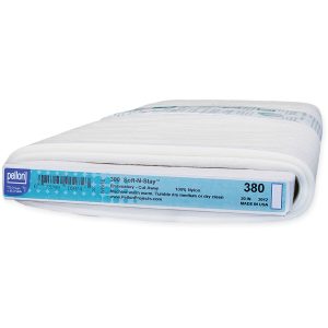 Pellon 20 x 25yd Soft N Stay White Sew In Stabilize Fabric - 1