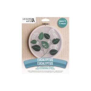 Leisure Arts 6 Eucalyptus Embroidery Kit - 1
