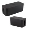 Simplify 2ct Black Cable Organizer Boxes