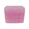 Everything Mary 10 Pink 30 Compartment Stackable Plastic Storage Box