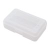 Advantus 8.5 x 4 Clear Plastic Pencil Box