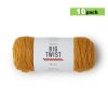 10pk Solid Mustard Medium Weight Acrylic 380yd Value Yarn by Big Twist