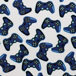 Game Controller Super Snuggle Flannel Fabric