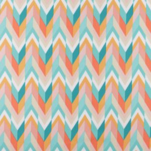 Outdoor Chevron Blizzard Fleece Fabric