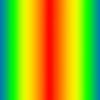 Novelty Cotton Fabric Ombre Rainbow