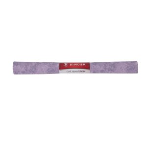 SINGER 18 x 21 Lavender Grunge Cotton Fabric Quarter 1pc - 1
