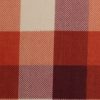 Rust Buffalo Plaid Anti Pill Fleece Fabric