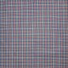 Navy Plaid Yarn Dyed Patriotic Cotton Fabric