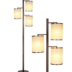 Brightech Liam LED Floor Lamp   Bronze - 1