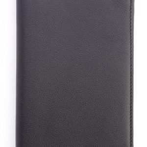 Leather Plain Passport Jacket