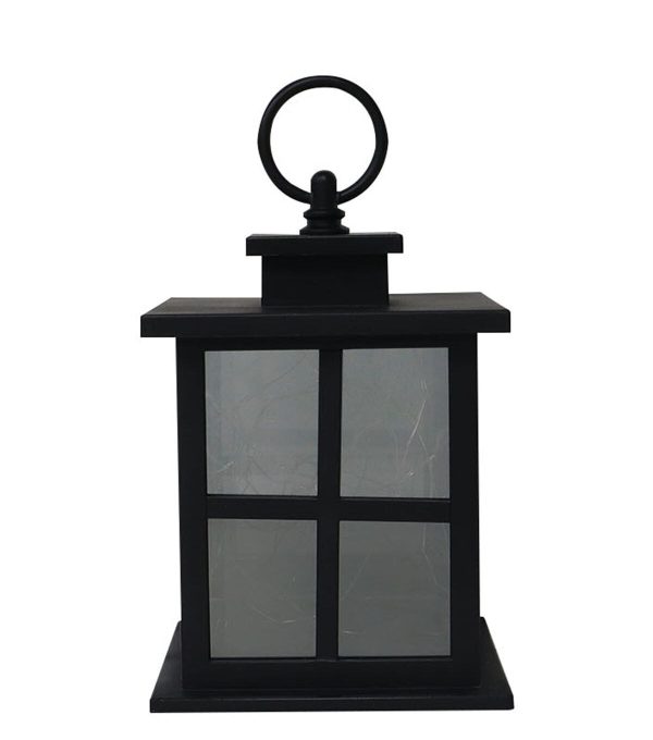 7 Black LED Rustic Lantern by Place   Time - Image 6