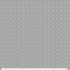 Gray Dotted Circles 108 Wide Flannel Fabric
