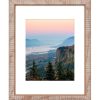 11 x 14 Matted to 8 x 10 Chattered Wood Frame by Hudson 43