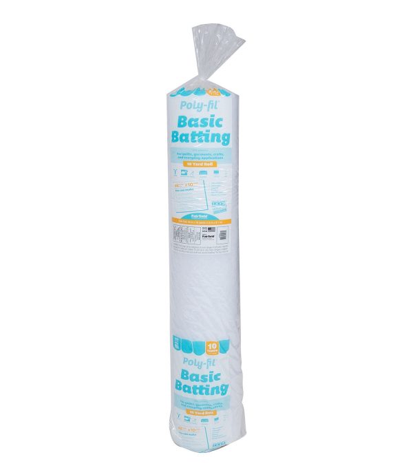 Fairfield Soft N Crafty Polyester Batting 48 x10 yds