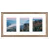 5 x 7 Chattered Wood 3 Photo Collage Frame by Hudson 43