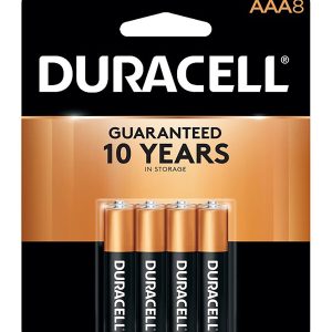 Duracell Coppertop Alkaline AAA 8pc - 1