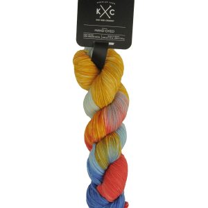 Hand Dyed Superfine Merino Wool Natural Yarn by K+C - Fall Festival