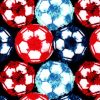 Soccer Balls Super Snuggle Flannel Fabric