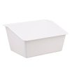 14 Plastic Book Storage Box by Top Notch