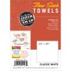 Stitch  Em Up 28 x 28 Flour Sack Towel Embroidery Fabric 2pk