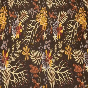 Lemons Quilt Cotton Fabric by Quilter s Showcase - Brown
