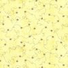 Hi Fashion Bee On Yellow Premium Cotton Fabric