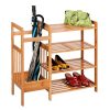 Honey Can Do 29 x 26 Natural Bamboo Entryway Organizer